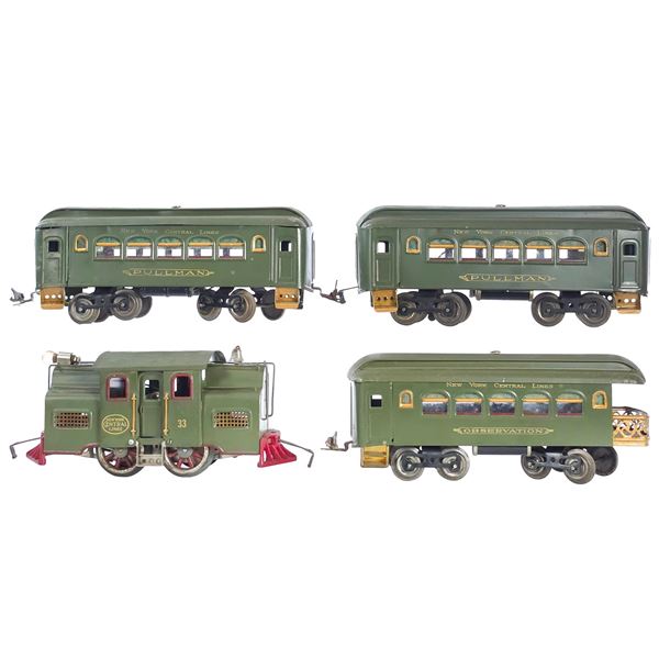 (4) Lionel Prewar NYC Cars