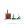 Image 5 : (2) Lionel No. 436 Power House & No. 280-6 Bridge Boxed