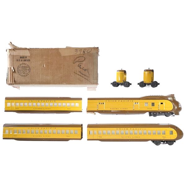 Lionel 752E Union Pacific Set Yellow Boxed