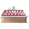 Image 2 : (7) American Flyer Train Car Set & No. 2 Trestle Bridge with Boxes