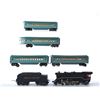Image 5 : (7) American Flyer Train Car Set & No. 2 Trestle Bridge with Boxes