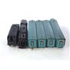 Image 7 : (7) American Flyer Train Car Set & No. 2 Trestle Bridge with Boxes