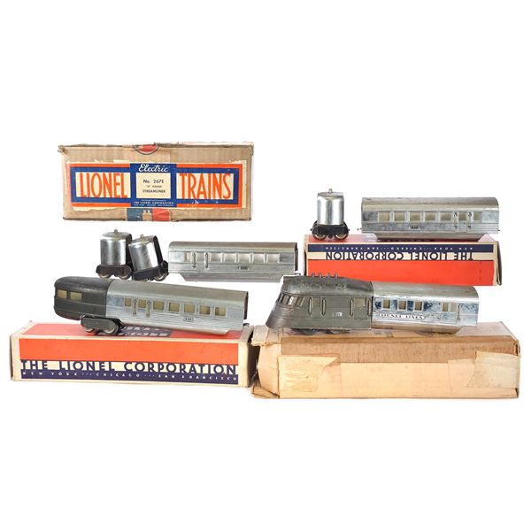 Lionel No. 267E Streamline Boxed Set