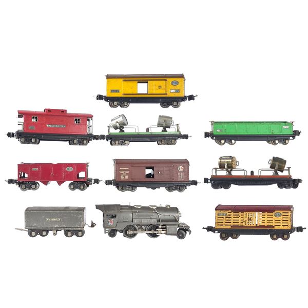 (10) Lionel 259E Engine with Tender & More