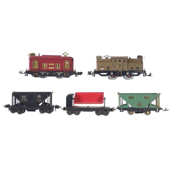 (5) Lionel 252 Engine & 248 Engine with Cars