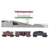 Image 1 : Lionel Assorted Buildings & Train Cars