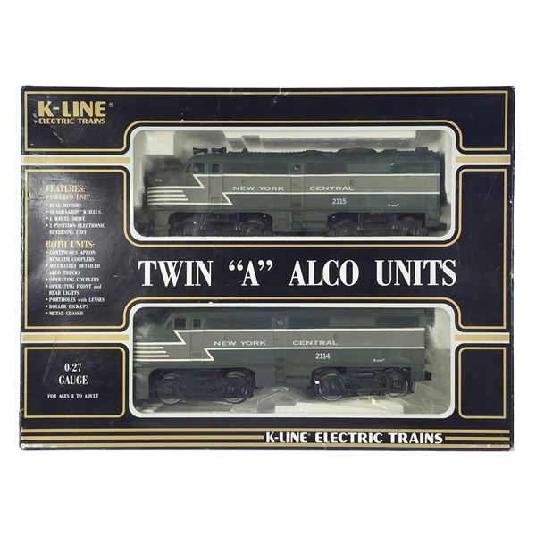 K-Line 2115 & 2114 NYC Engine Set Boxed