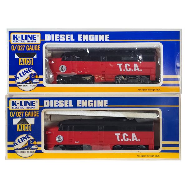(2) K-Line K-2107D Dummy A Boxed