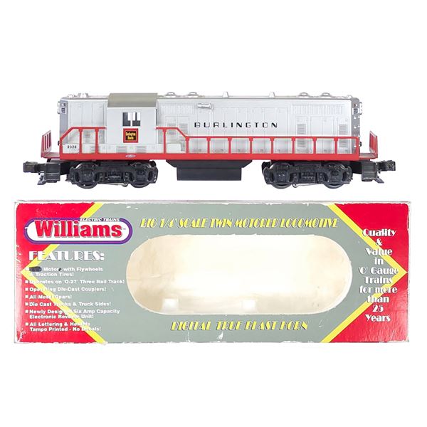 Williams 2328 Burlington Locomotive Boxed