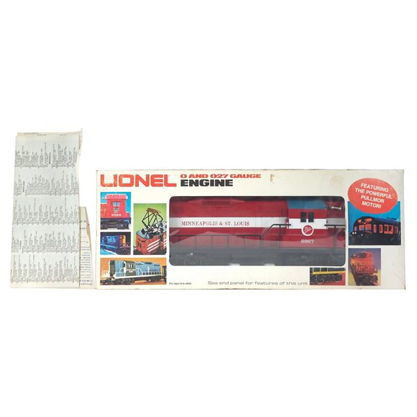 Lionel 6-8867 Minneapolis & St. Louis Boxed