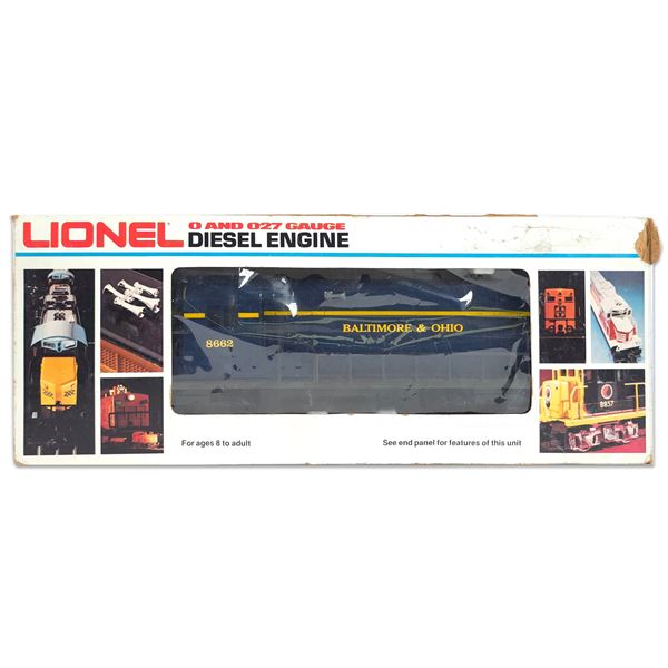 Lionel 6-8662 B&O Boxed