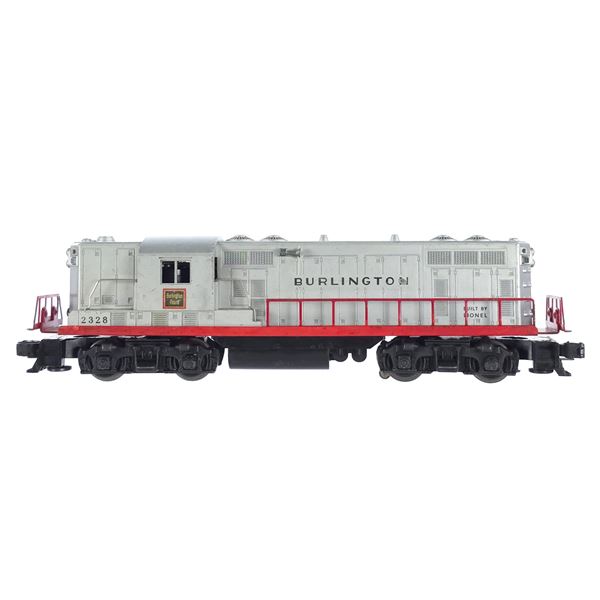 Lionel Burlington 2328 Locomotive
