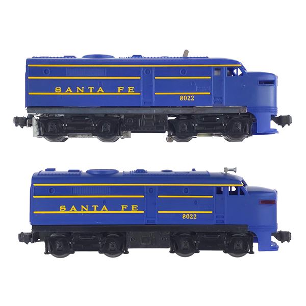 Lionel Santa Fe 6-18801 Engine Boxed