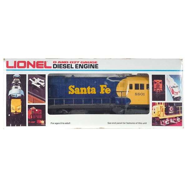 (2) Lionel Santa Fe Alco Diesel Locomotive Units