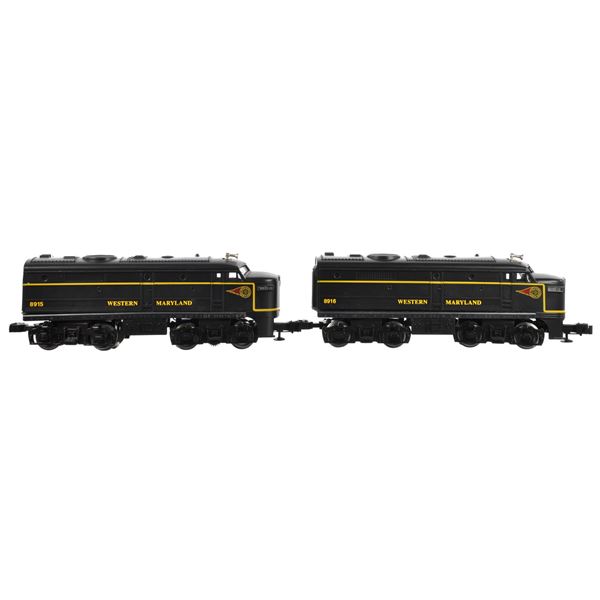 Lionel Western Maryland 8916 & 8915 Diesel