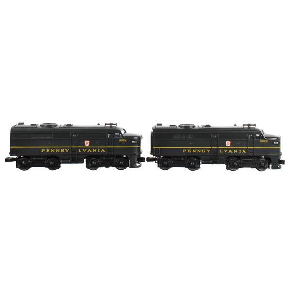 (2) MTH Pennsylvania Alco Engines