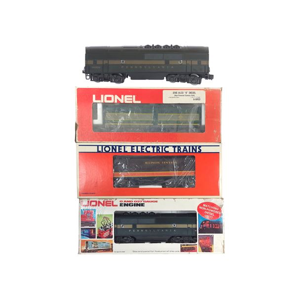 (4) Lionel Assorted Dummy Units