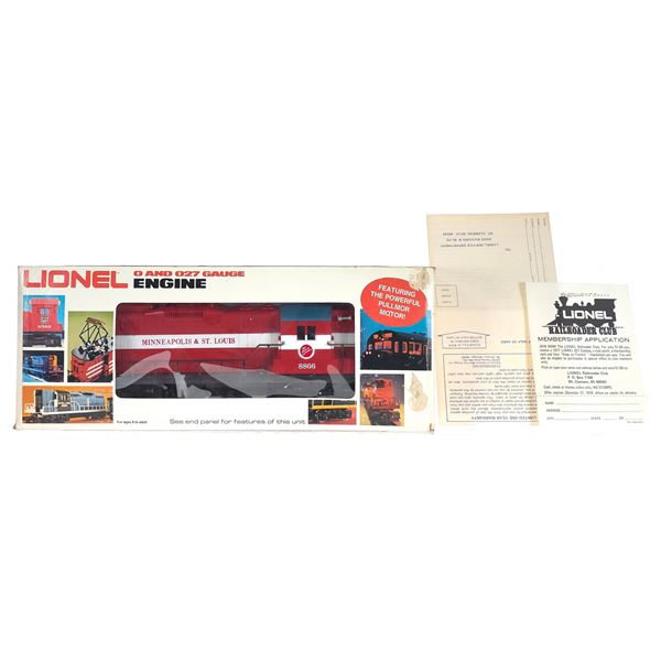 Lionel 6-886 Engine Minneapolis Boxed
