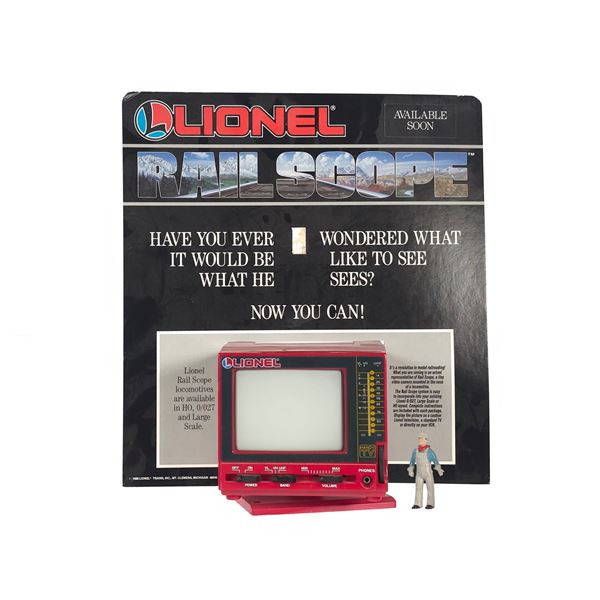 Lionel 6-33002 Rail Scope B&W Television Advertising Display