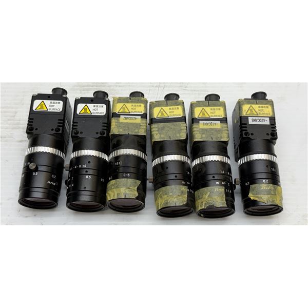 Lot of (6) Omron #FZ-S2M Cameras