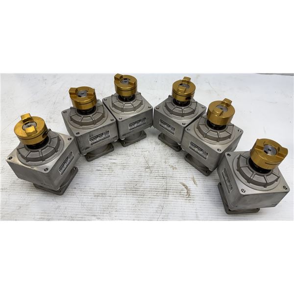Lot of (6) Shimpo-Nidec ABLE Reducer #VRSF-5C-400