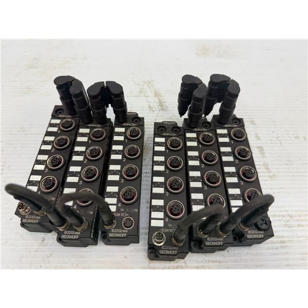 Lot of (6) Beckhoff #IE3312-0000