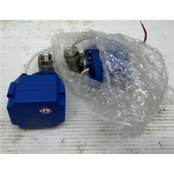 Lot of (2) CWX #CWX MINI-MOTORIZED VALVES #CWX-15N