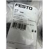 Image 2 : Lot of (10) Festo #CQT-28 Push In T-Connectors