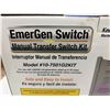 Image 3 : EmerGen Switch #10-7501G2KIT Manual Transfer Switch Kit