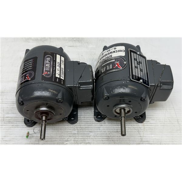 Lot of (2) Motors - MFGR: EE EMW, VOLTAGE 265/460