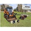 Image 44 : TOYOTA SDK 7 SKID STEER W/ CAB, GRAPPLE, SCOOP, & FORKS BRACKET - WORKS!