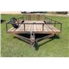 Image 2 : TRAILER, 14-FT 5-IN X 6-FT 2-IN - WITH TITLE! SOLID CONSTRUCTION!