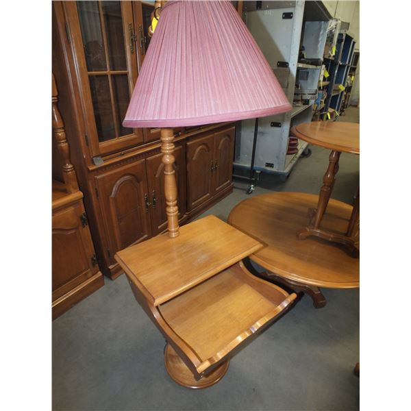 Maple Lamp Plant Stand
