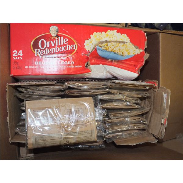 Box of Orville Redenbacher Butter Microwave Popcorn