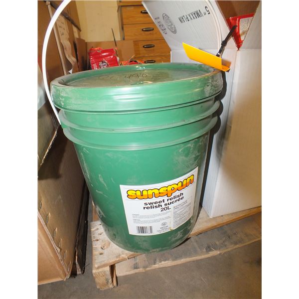 1 20 Liter Pail Of Sweet Relish