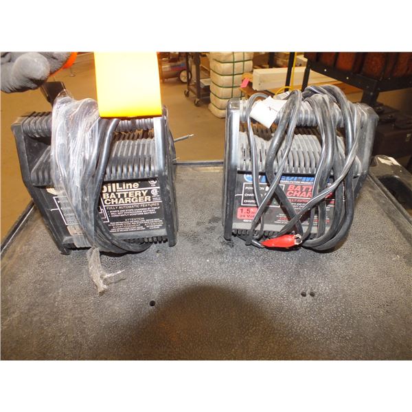 Two 24 Volt Battery Chargers