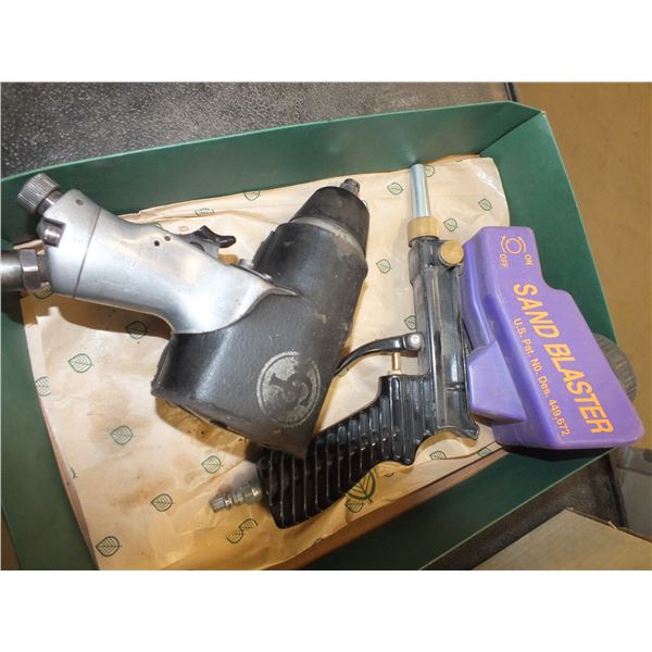 Sand Blaster Air Gun & Chicago Pneumatic Air Gun