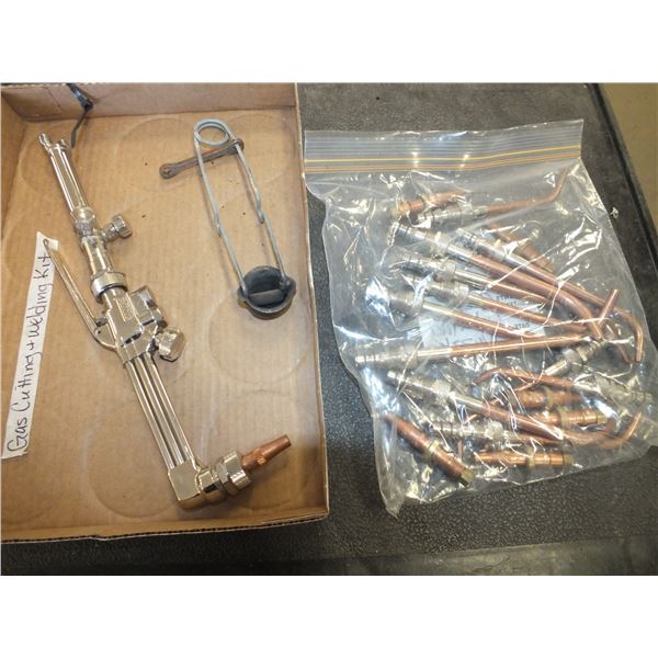 Bag Of Gas Welding Nozzles / Cutting Torch
