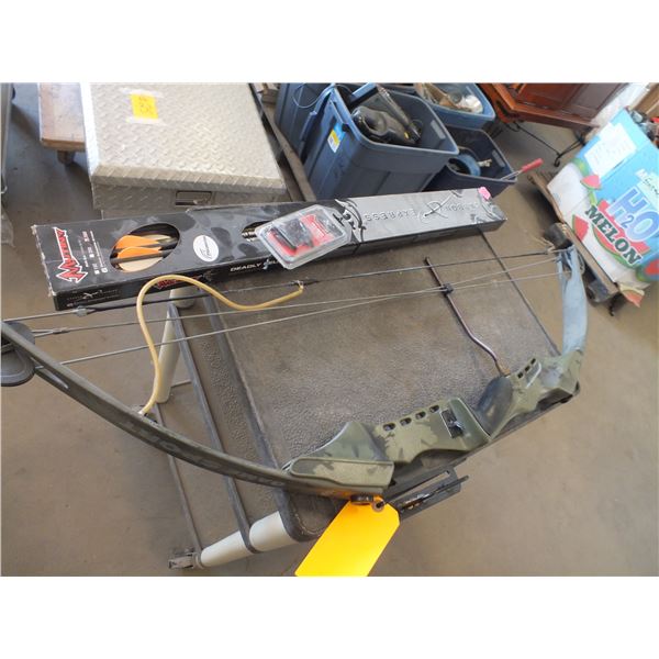 Graphite Game Sport Compound Bow w/ Arrows & Tips