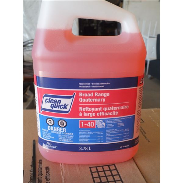 4 Cases Of Clean Quick Cleaner