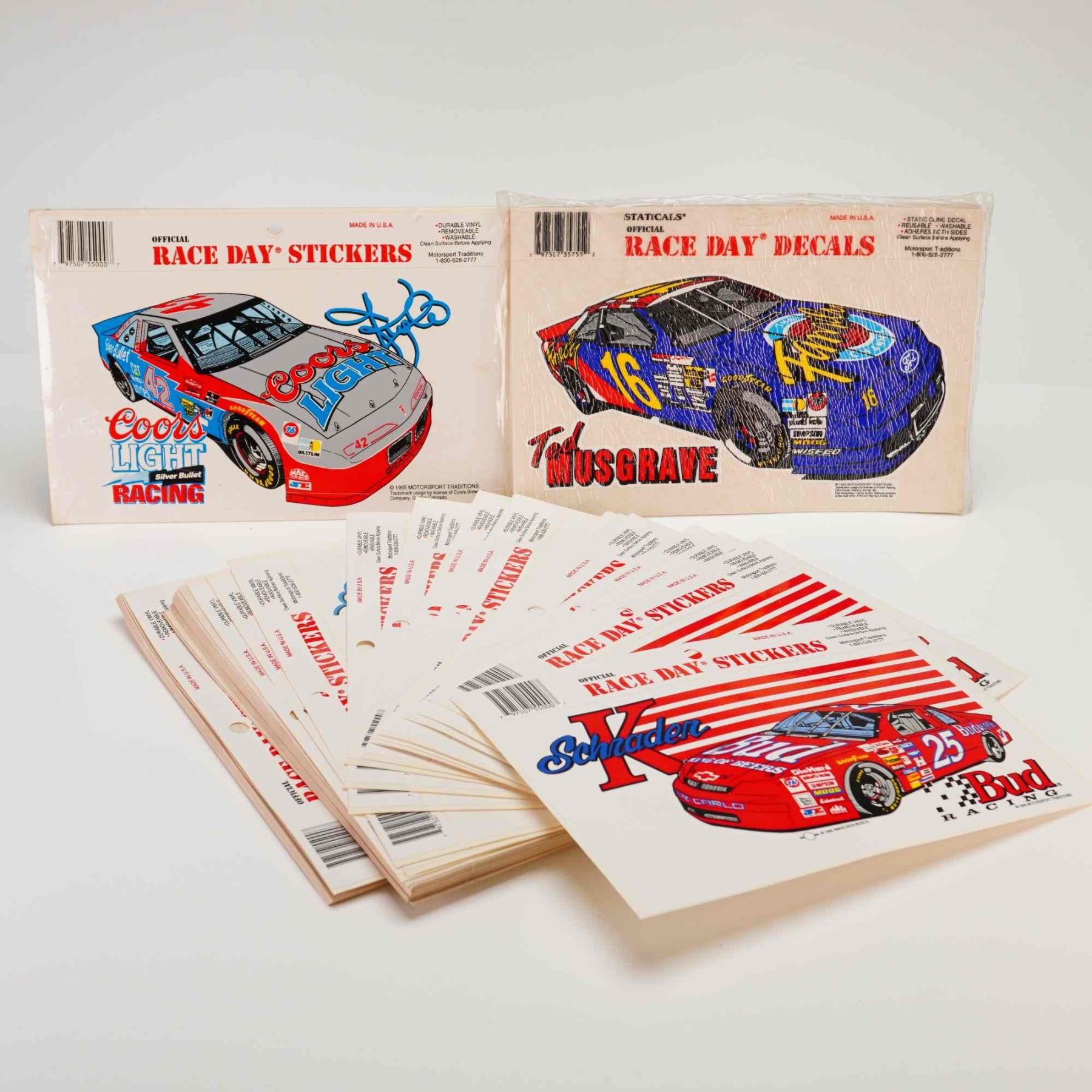 Collection of Vintage Motorsport Traditions NASCAR Official Race Day ...