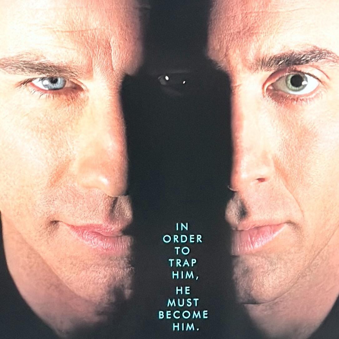 Original Double-Sided Teaser One-Sheet Movie Poster Face/Off, John ...
