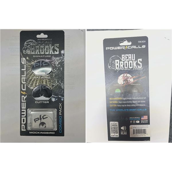 Autographed Beau Brooks Power Call Set