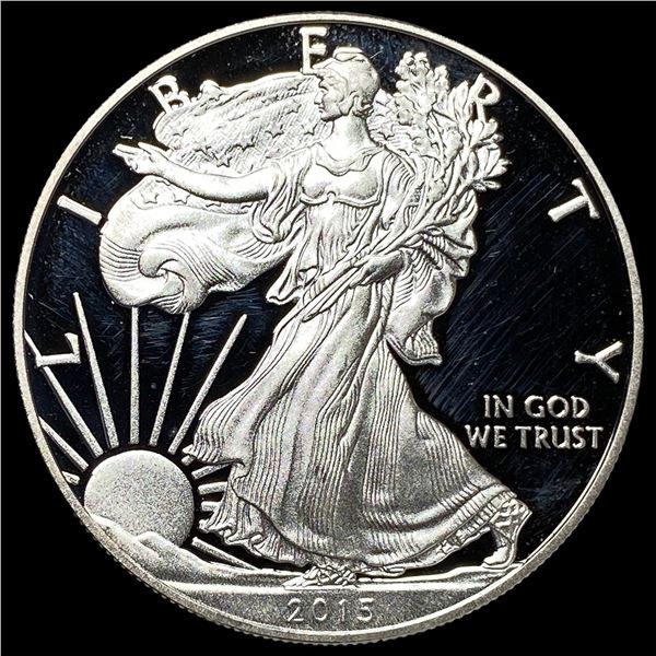 2015-W 1oz Silver American Eagle Proof $1 GEM  PROOF