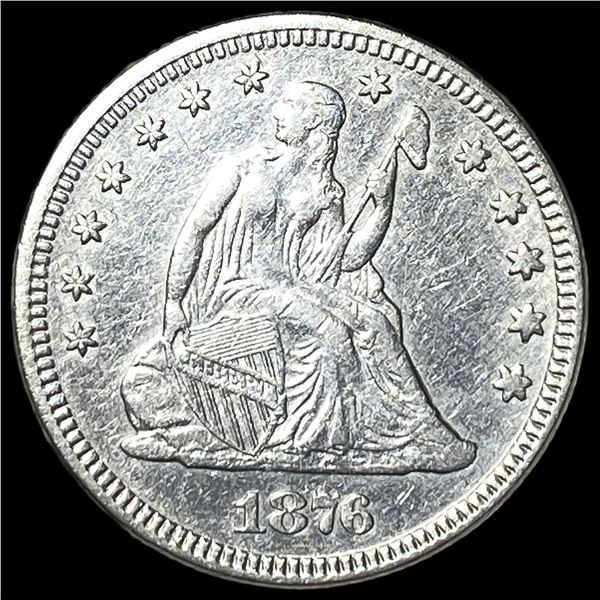 1876 Seated Liberty Quarter UNCIRCULATED