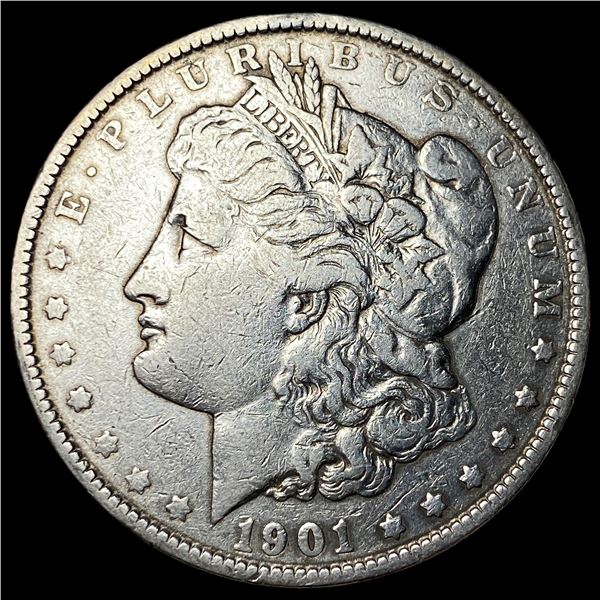 1901 Morgan Silver Dollar LIGHTLY CIRCULATED