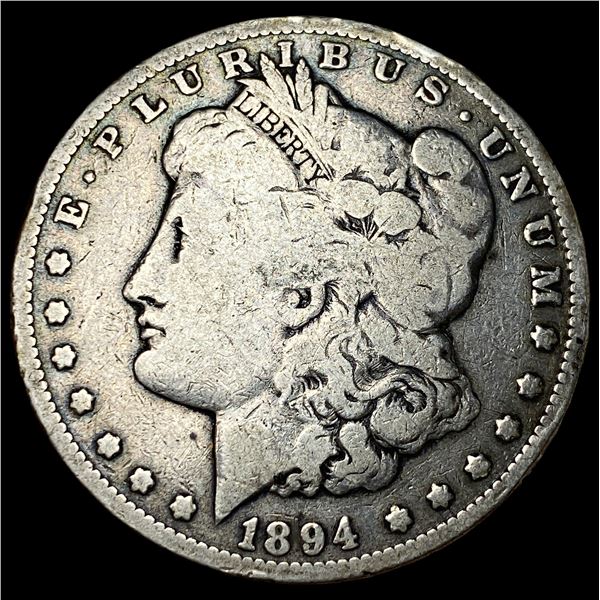 1894-O Silver Morgan Dollar LIGHTLY  CIRCULATED