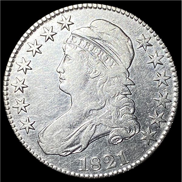 1821 Silver Capped Bust Half Dollar  UNCIRCULATED