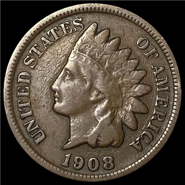 1908-S Indian Head Cent NICELY CIRCULATED