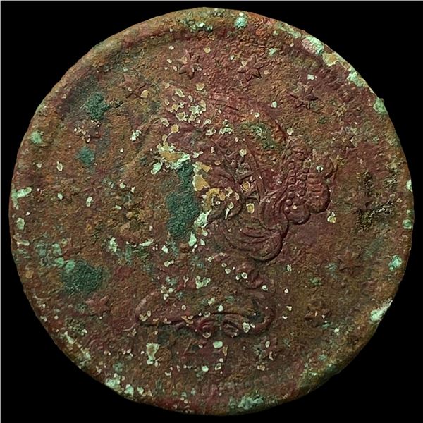 1851 Braided Hair Large Cent HIGH GRADE